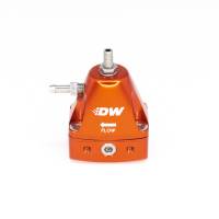 DeatschWerks - DeatschWerks 6-1001-FRO DeatschWerks DWR1000iL In-Line Adjustable Fuel Pressure Regulator - Orange - Image 3