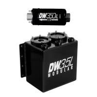 DeatschWerks - DeatschWerks 6-351-35ST DeatschWerks 3.5L Modular Surge Tank (Incl. 1 DW350iL In-Line Fuel Pump) - Image 1