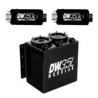 DeatschWerks - DeatschWerks 6-352-35ST DeatschWerks 3.5L Modular Surge Tank (Incl. 2 DW350iL In-Line Fuel Pump) - Image 2