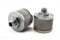 DeatschWerks - DeatschWerks 8-01-08100 DeatschWerks Stainless Steel 8AN 100 Micron Universal Fuel Pump Pre-Filter - Image 2