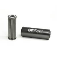 DeatschWerks - DeatschWerks 8-03-160-010K DeatschWerks Stainless Steel 10AN 10 Micron Universal Inline Fuel Filter Housing Kit (160mm) - Image 4