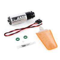 DeatschWerks - DeatschWerks 9-309-1006 DeatschWerks 340lph DW300C Compact Fuel Pump w/ 04+ Lotus Elise/Exige Set Up Kit (w/ Mounting Clips) - Image 1