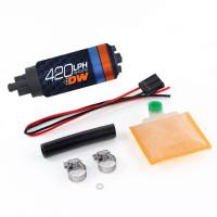 DeatschWerks - DeatschWerks 9-421-1000 DeatschWerks DW420 Series 420lph In-Tank Fuel Pump w/ Universal Install Kit - Image 1
