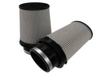 aFe - aFe 21-90111-MA aFe Black Series Replacement Filter w/ Pro DRY S Media 4.5x3IN Fx6x5IN Bx5x3-.75 Tx7IN H - (Pair) - Image 1