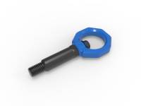 aFe - aFe 450-502001-L aFe Control Front Tow Hook Blue BMW F-Chassis 2/3/4/M - Image 5