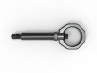 aFe - aFe 450-502002-G aFe Control Rear Tow Hook Grey BMW F-Chassis 2/3/4/M - Image 6