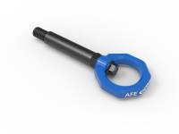 aFe - aFe 450-502002-L aFe Control Rear Tow Hook Blue BMW F-Chassis 2/3/4/M - Image 1