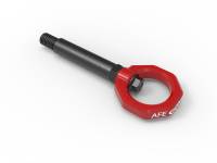 aFe - aFe 450-502002-R aFe Control Rear Tow Hook Red BMW F-Chassis 2/3/4/M - Image 1