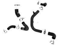 aFe - aFe 46-20414-B aFe BladeRunner 15-20 VW GTI (MKVII) L4-2.0L (t) Aluminum Hot and Cold Charge Pipe Kit Black - Image 2