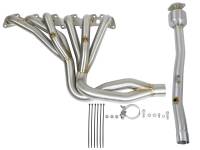 aFe - aFe 48-36105-YC aFe Power Twisted Steel Long Tube Header & Connection Pipes (Street Series) 01-16 Nissan Patrol - Image 3