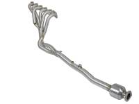 aFe - aFe 48-36105-YC aFe Power Twisted Steel Long Tube Header & Connection Pipes (Street Series) 01-16 Nissan Patrol - Image 6