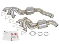 aFe - aFe 48-36314-HC aFe Twisted Steel Headers (Catted) 01-06 BMW M3 L6-3.2L S54 - Image 4