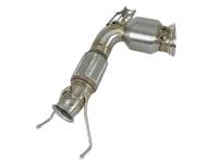 aFe - aFe 48-36322-HC aFe Twisted Steel Street Series Down-Pipe 14-19 MINI Cooper S L4-2.0L (t) - Image 1