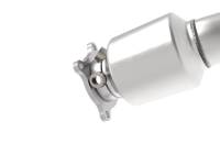 aFe - aFe 48-36410-YC aFe 09-16 Audi A4/A5 (B8) L4-2.0L (t) Twisted Steel 3in. Downpipe - 304 Stainless w/ Cat - Image 4
