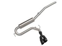 aFe - aFe 49-33144-B aFe Rebel Series 2.5in 409 SS Cat-Back Exhaust w/ Black Tip 2022 Ford Maverick - Image 1