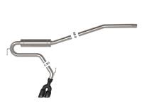 aFe - aFe 49-33144-B aFe Rebel Series 2.5in 409 SS Cat-Back Exhaust w/ Black Tip 2022 Ford Maverick - Image 5