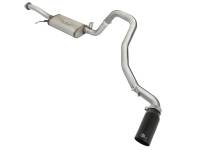 aFe - aFe 49-36115-B aFe MACHForce XP 2-1/2in SS-304 Cat-Back Exhausts w/ Black Tip 02-16 Nissan Patrol (Y61) I6-4.8L - Image 2