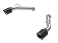 aFe - aFe 49-36137-C aFe 2023 Nissan Z V6-3.0L (tt)Takeda Stainless Steel Axle-Back Exhaust System w/ Carbon Fiber Tip - Image 1