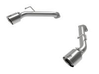 aFe - aFe 49-36137-P aFe 2023 Nissan Z V6-3.0L (tt) Takeda Stainless Steel Axle-Back Exhaust System w/ Polished Tip - Image 1