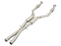 aFe - aFe 49-36321-1 AFE 08-13 BMW(E90/92/93) MACH Force XP 304 Stainless Steel V8 4.0L w/ Cat & Resonator - Image 1