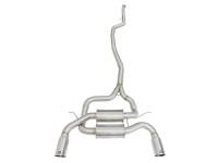 aFe - aFe 49-36326-P aFe MACHForce XP SS-304 Polish Tip 2.5in Dia Cat Back Exhaust 12-14 BMW 335i (F30) 3.0L (t) - Image 3