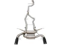 aFe - aFe 49-36328-B aFe MACHForce XP SS-304 Black Tip 3.0in-2.5in Dia Cat Back Exhaust 11-13 BMW 335i (E90/E92) 3.0L - Image 6