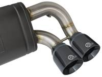 aFe - aFe 49-36330-1B aFe 16-18 BMW M2 L6-3.0L MACH Force-Xp 3in to 2.5in 304 SS Cat-Back Exhaust System-Quad Black Tips - Image 5
