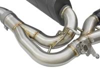 aFe - aFe 49-36330-1B aFe 16-18 BMW M2 L6-3.0L MACH Force-Xp 3in to 2.5in 304 SS Cat-Back Exhaust System-Quad Black Tips - Image 7