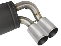 aFe - aFe 49-36330-1P aFe 16-18 BMW M2 L6-3.0L MACH Force-Xp 3in to 2.5in 304 SS Cat-Back Exhaust System-Quad Polish Tips - Image 6