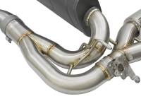 aFe - aFe 49-36330-1P aFe 16-18 BMW M2 L6-3.0L MACH Force-Xp 3in to 2.5in 304 SS Cat-Back Exhaust System-Quad Polish Tips - Image 7
