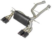 aFe - aFe 49-36338-1C aFe MACH Force-Xp 2-1/2in Stainless Steel Axle Back Exhaust w/CF 15-19 BMW M3/M4 (F80/82/83) - Image 1
