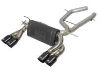 aFe - aFe 49-36338-B aFe MACH Force-Xp 2-1/2in SS Axle Back Exhaust w/Black Tips 15+ BMW M3/M4 (F80/F82) L6 3.0L (tt) S55 - Image 1