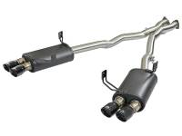 aFe - aFe 49-36339-B aFe MACH Force-Xp 2-1/2in 304 SS Cat-Back Exhaust w/ Black Tips 05-08 BMW Z4 M Coupe (E86) L6 3.2L - Image 1