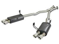aFe - aFe 49-36339-P aFe MACH Force-Xp 2-1/2in 304 SS Cat-Back Exhaust w/Polished Tips 05-08 BMW Z4 M Coupe (E86) L6 3.2L - Image 1