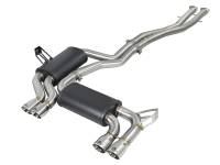 aFe - aFe 49-36344-P aFe MACH Force-Xp 2.5in 304 SS Cat-Back Exhaust w/ Polished Tips 01-06 BMW M3 - Image 1