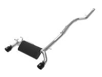 aFe - aFe 49-36347-B aFe MACH ForceXP 3IN to 2.5IN 304SS Cat-Back Exhaust System w/ Black Tips 14-16 BMW M235i (F22/23) - Image 1