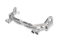 aFe - aFe 49-36406-1P aFe MACHForce XP 12-16 Porsche 911 Carrera H6-3.8L SS-304 Cat-Back Exhaust w/ Polished Quad Tips - Image 1