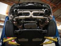 aFe - aFe 49-36406-1P aFe MACHForce XP 12-16 Porsche 911 Carrera H6-3.8L SS-304 Cat-Back Exhaust w/ Polished Quad Tips - Image 2