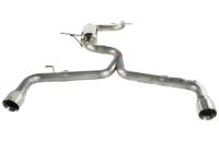 aFe - aFe 49-36407 aFe MACHForce XP Exhaust 304SS Cat-Back w/ Polished Tips 12-13 VW Beetle L4 2.0L (t) - Image 6