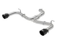 aFe - aFe 49-36417-B aFe MACH Force-Xp 3in to 2-1/2in Stainless Steel Axle-Back Black Exhaust - 15-17 Volkswagen GTI - Image 1