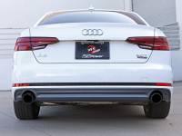 aFe - aFe 49-36419-B aFe 17-19 Audi A4 (L4-2.0L) MACH Force-Xp Stainless Steel Axle-Back Exhaust System - Black Tip - Image 3
