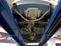 aFe - aFe 49-36420-B aFe 17-19 Audi A4 (B9) MACH Force-Xp 3in to 2.5in 304 SS Cat-Back Exhaust System-Dual SS Tips - Image 4