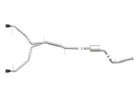 aFe - aFe 49-36420-B aFe 17-19 Audi A4 (B9) MACH Force-Xp 3in to 2.5in 304 SS Cat-Back Exhaust System-Dual SS Tips - Image 6