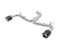 aFe - aFe 49-36421-C aFe 18-20 VW GTI (MK7.5) 2.0L MACH Force-Xp 3in to 2.5in 304 SS Axle-Back Exhaust System- Carb. Tips - Image 1