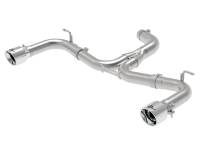 aFe - aFe 49-36421-P aFe 18-20 VW GTI (MK7.5) 2.0L MACH Force-Xp 3in to 2.5in 304 SS Axle-Back Exhaust System- Pol. Tips - Image 1