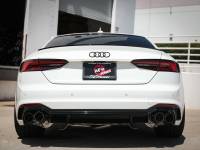 aFe - aFe 49-36427-C aFe 18-20 Audi RS5 Coupe MACH Force-Xp 3in to 2.5in 304 SS Axle-Back Exhaust System-Quad Carbon Tips - Image 2