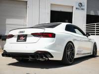 aFe - aFe 49-36427-C aFe 18-20 Audi RS5 Coupe MACH Force-Xp 3in to 2.5in 304 SS Axle-Back Exhaust System-Quad Carbon Tips - Image 5