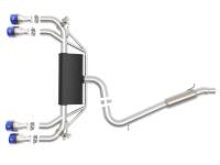 aFe - aFe 49-36430-L aFe POWER MACH Force-Xp 15-19 Volkswagen Golf R L4-2.0L(T) 304 SS Cat-Back Exhaust System Blue Tips - Image 5