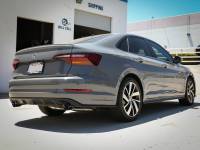 aFe - aFe 49-36432-L aFe 19-21 VW Jetta GLI (MKVII) L4-2.0L (t) MACH Force-Xp 304 SS Cat-Back Exhaust System Blue Tips - Image 3