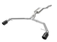 aFe - aFe 49-36437-C aFe MACH Force-Xp 13-16 Audi Allroad L4 SS Axle-Back Exhaust w/ Carbon Tips - Image 1